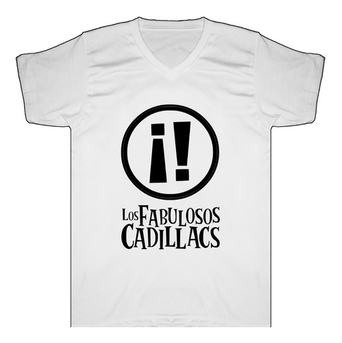 Camiseta Fabulosos Cadillacs Rock Metal Bca Urbanoz