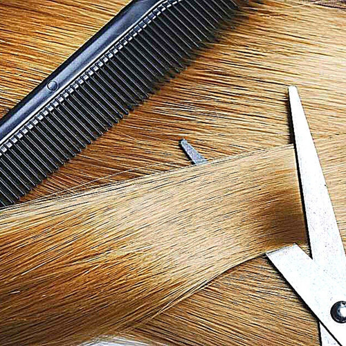 Imagem 3 de 8 de Tesoura Corte Cabelo Desbastadora Profissional Fio A Laser