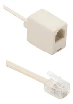 Comprar Cable Telefónico Plug A Plug, Para Extensiones, De 7,5 M