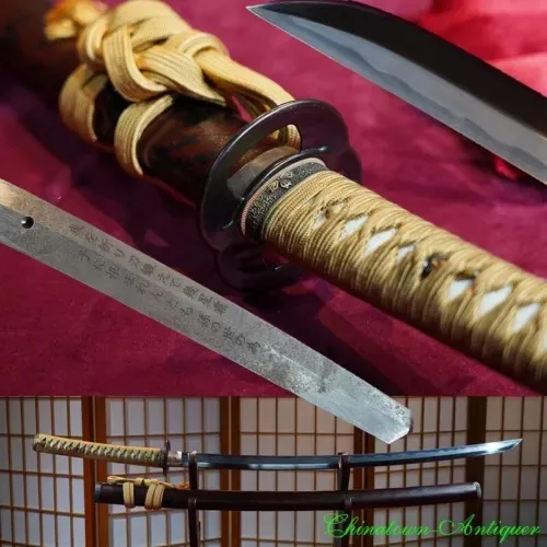 Katana Espada Real Sakabato Filo Invertido Fulltang Afilada