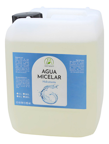Agua Micelar Hidratante (5 Litros)