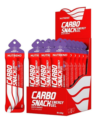 Nutrend Gel Energetico Carbosnack Sachet - 18 Unidades