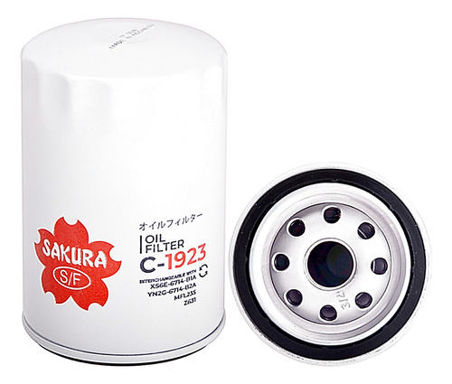 1) Filtro Aceite Ford Sable 6 Cil 3.5l 08/09 Sakura