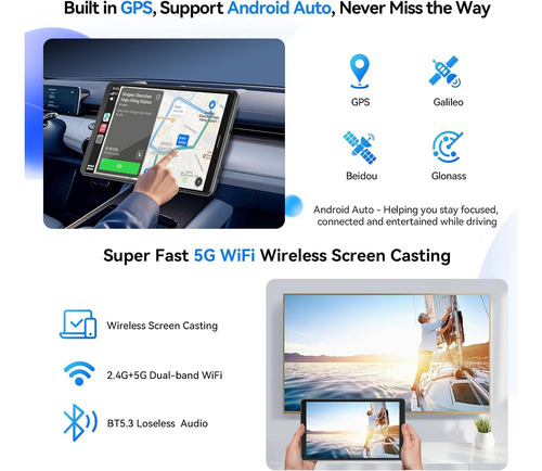 Tableta Android 15 De 8 Pulgadas Con Ranura Sim, 4g Lte Octa