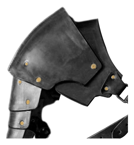 2 Hombro Medieval Pauldron Pirate Steampunk Para Negro