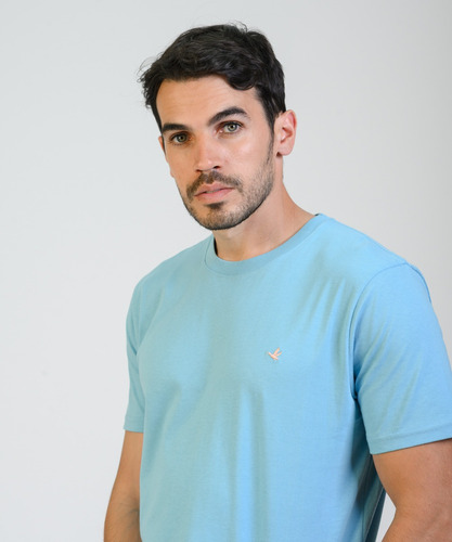 Remeras Hombre Brooksfield Algodón Premium Lisa Moda 1091b