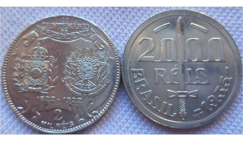 Moeda De Prata Centenário Da Independência/ Duque De Caxias