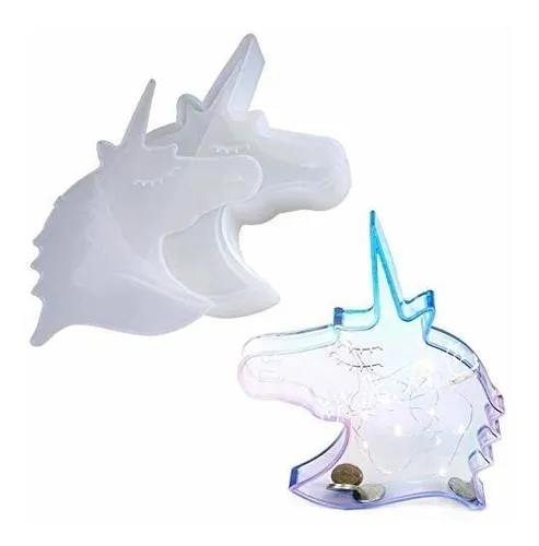 Pigmento De Resina Resinpro 3d Unicornio Alcancía Molde De