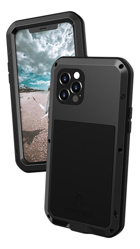 Funda Armor Survivor Para iPhone 12 Pro Love Mei Metal