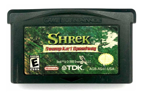 Shrek Swamp Kart Speedway - Juego Original Game Boy Advance