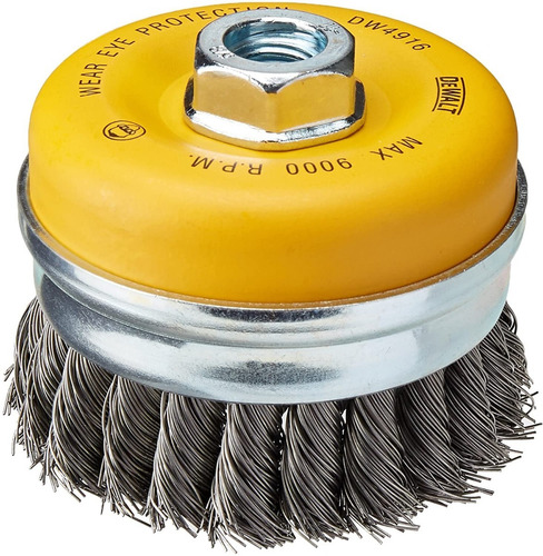 Copa De Alambre Tipo Trenzado 4 X 5/8 Dewalt Dw4916