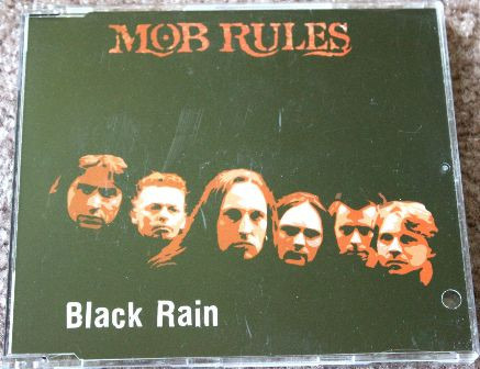 Mob Rules- Black Rain Cd/single + Video (importado) (Reacondicionado)