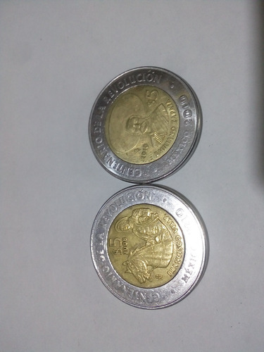 Coleccion $5, Revolucion - Independencia, Completa, 37 Pzas (Usado)