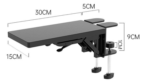 Nihay Soporte De Brazo De Mesa Extensor De Escritorio Para