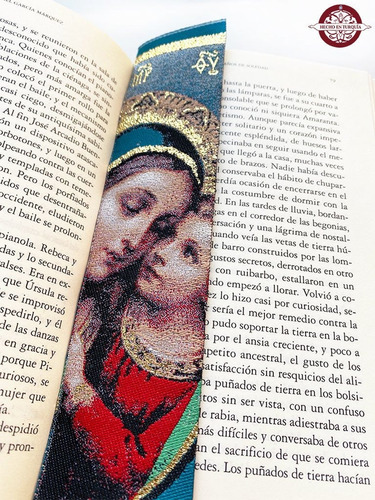Separador De Libros Religiosos - La Virgen Y El Niño