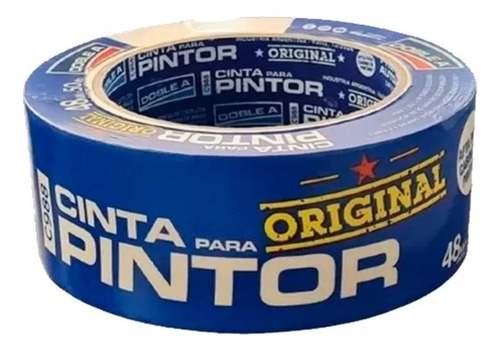 Kit X 10 Rollos De Cinta De Papel Para Enmascarar 48mm X 50m