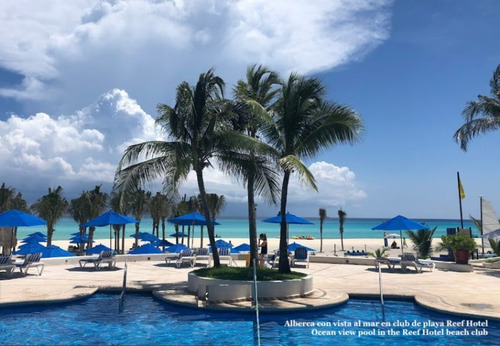 Estudio De Lujo En Venta En Playacar, 4 Albercas, Area Para