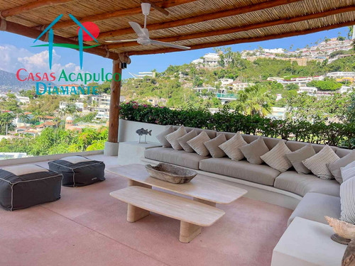 Cad Casa Romance. Terraza Con Alberca Privada Y Vistas Espectaculares