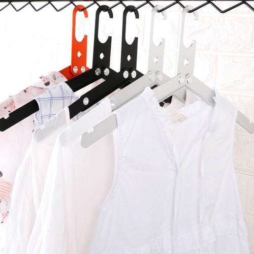 2 Tendedero De Ropa Plegable De Aleación De Aluminio Negro