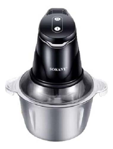Molinillo Triturador Picador Sokany Recipiente Acero Inox