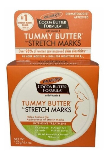 Crema Antiestrías Tummy Butter Palmer's Original 125 Grs