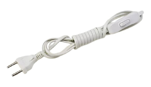 Cordão P/ Abajur C/ Interruptor Branco Ou Preto - 120+80cm