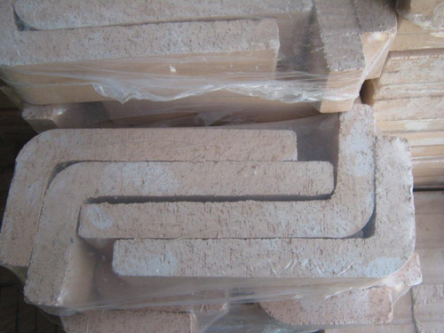 Esquinero Refractario Largo 21x11x6 Cm Parillas Hornos