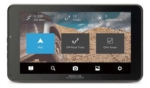 Magellan Tn7881sgluc Tr7 Navegador Gps Para Sendero Y Calle