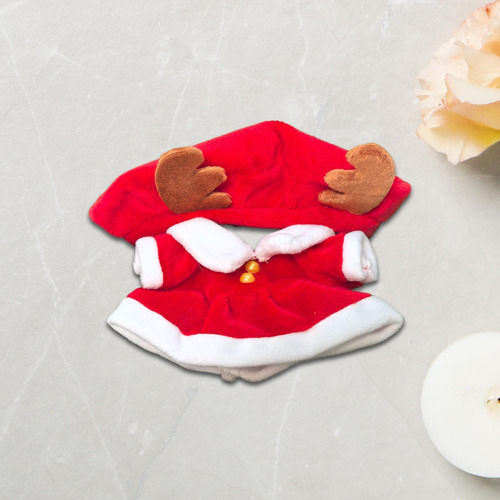 Ropa Para Muñecas De Peluche, Disfraces De Vestido Rojo