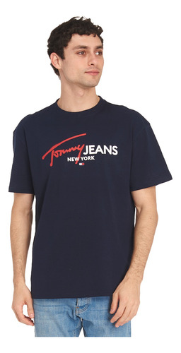 Camiseta Tommy Jeans Dm0dm18572 Hombre
