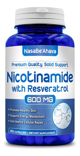 Suplemento Nicotinamida Con Resver - Unidad a $1649