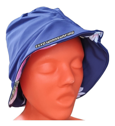 Imagen 3 de 4 de Pilusos Gorrito Reversible Estampado Bebe Origami Upf +50