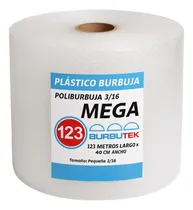Comprar Rollo Plastico Poliburbuja Empaque Embalaje 123m X 40cm Mega Color Natural