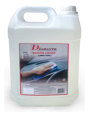 Silicone Liquido Automotivo 5 Litros