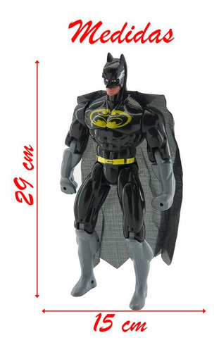 Boneco Batman 29cm Articulado