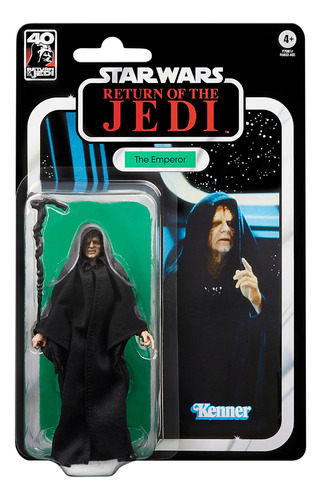 The Emperor, The Black Series - Rotj 40th Anniversary Wave 2