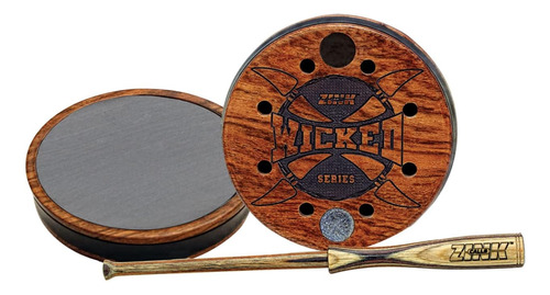 Zink Wicked Series Hunting Pot Turkey Call | Wood/acrylic Du