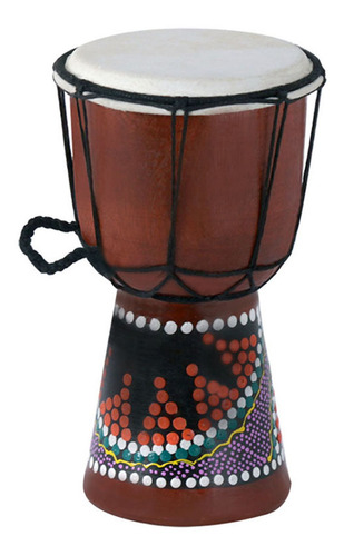 Imagen 3 de 6 de Tambor Africano (entrega Colorida) Patrón Pulgadas Compacto