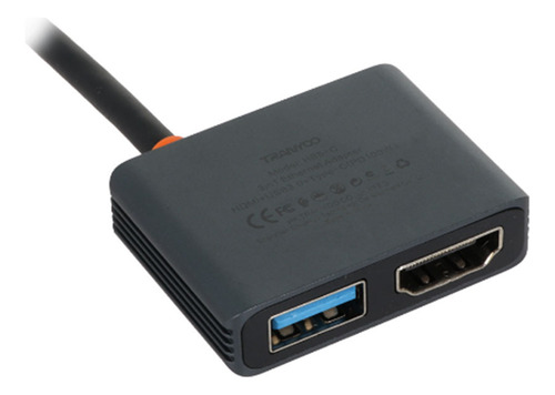Adaptador Tipo-c 3 En 1 Hdmi+usb+tipoc (pd100w)