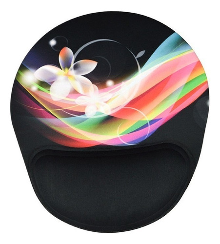 Mouse Pad Reliza Confort de neoprene e poliéster Lilium