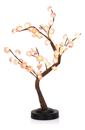 Lámpara De Árbol De Bonsái Con 55 Decoraciones Led Luces