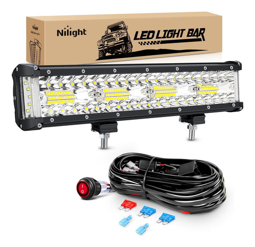 Barra De Luz Led Side Shooter, 1 Unidad, 12 Pulgadas 3711053