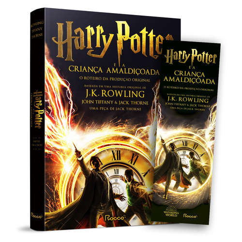Harry Potter e a Criança Amaldiçoada - Parte 1 e 2: o roteiro original (nova edição com marcador), de Rowling, J. K.. Editora Rocco Ltda, capa mole em português, 2022