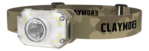 Claymore Heady Ii Linterna Frontal Led, Potente 350 Lmenes,