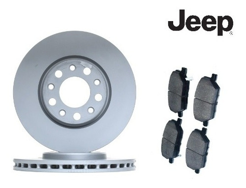 Kit Discos Y Pastillas De Freno Jeep Renegade 1.8 15/-