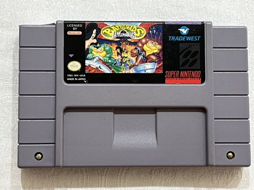 Battletoads Battlemaniacs Original Snes Super Nintendo 828