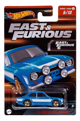 Ford Escort Rs1600 Fast Furious 6 Rapido Y Furioso (6/10)