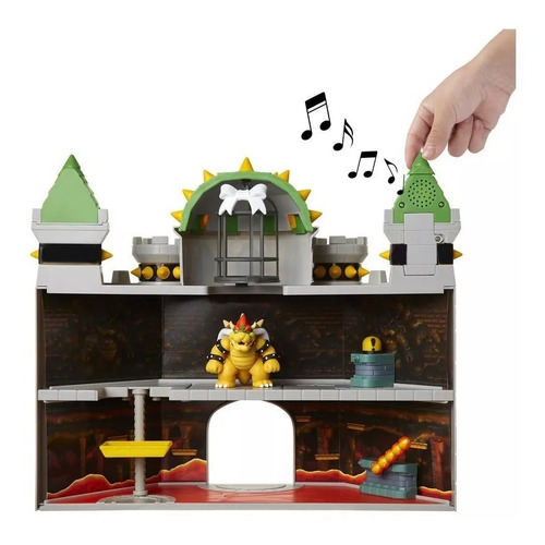 Super Mario Bros Castillo Bowser Sonido Nintendo Deluxe Set