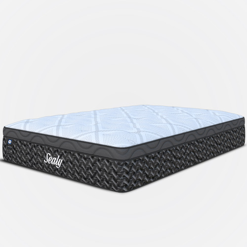Colchón Sealy King Size Cranstone + 2 Almohadas Sealy Active
