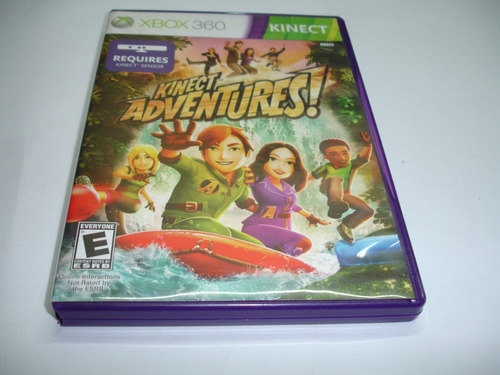 Jogo Kinect Adventures Xbox 360 X360 Mídia Física Original